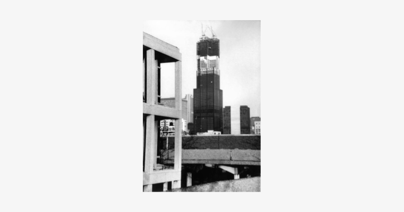Used To Be Named The Sears Tower Until Five Years Ago - Sears Tower 1972, transparent png #3336650