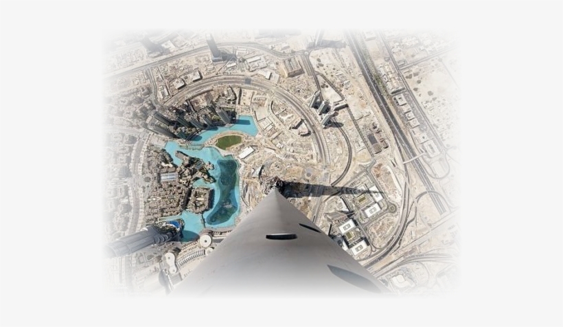 The Tower Is Designed By Skidmore, Owings And Merrill, - Dubai Burj Dubai Buildings Skyscrapers Aerial Tv Movie, transparent png #3336697