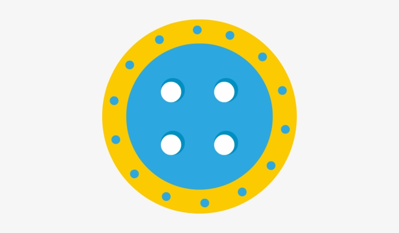 Sewing Color Buttons Stock - Button Clip Art Png, transparent png #3337120