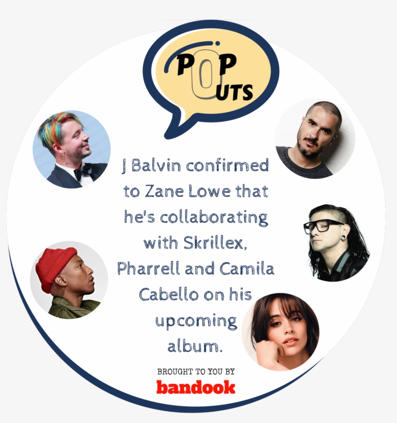 @jbalvin Tells @beats1's @zanelowe That @camila Cabello, - Poppyclothco Clearance Baby Knit Bow Headband, Striped, transparent png #3337234