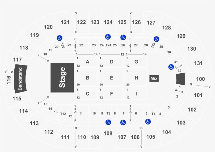 J Balvin Tickets On October 07, 2018 At Freeman Coliseum - Ricoh Coliseum Seating Chart Wwe, transparent png #3337257