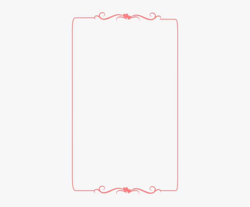 How To Set Use Hearts Frame Clipart - Heart Frame A4, transparent png #3337352