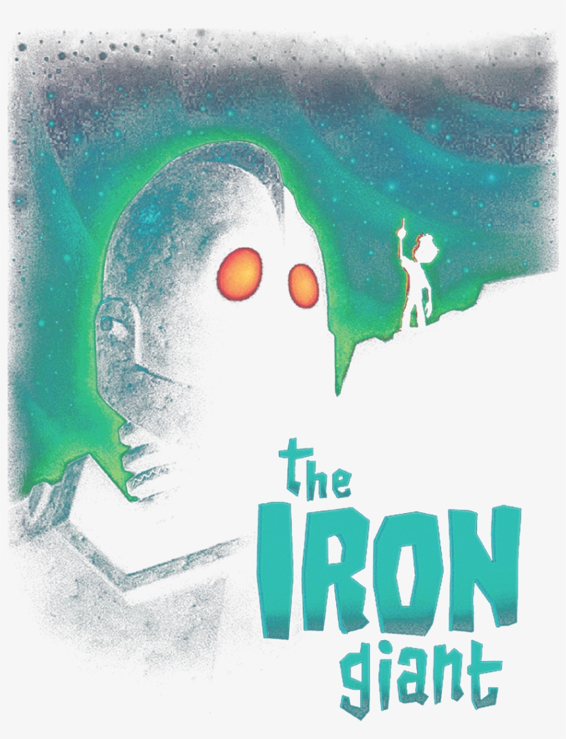 Iron Giant Look To The Stars Men's Ringer T-shirt - Iron Giant, transparent png #3338191