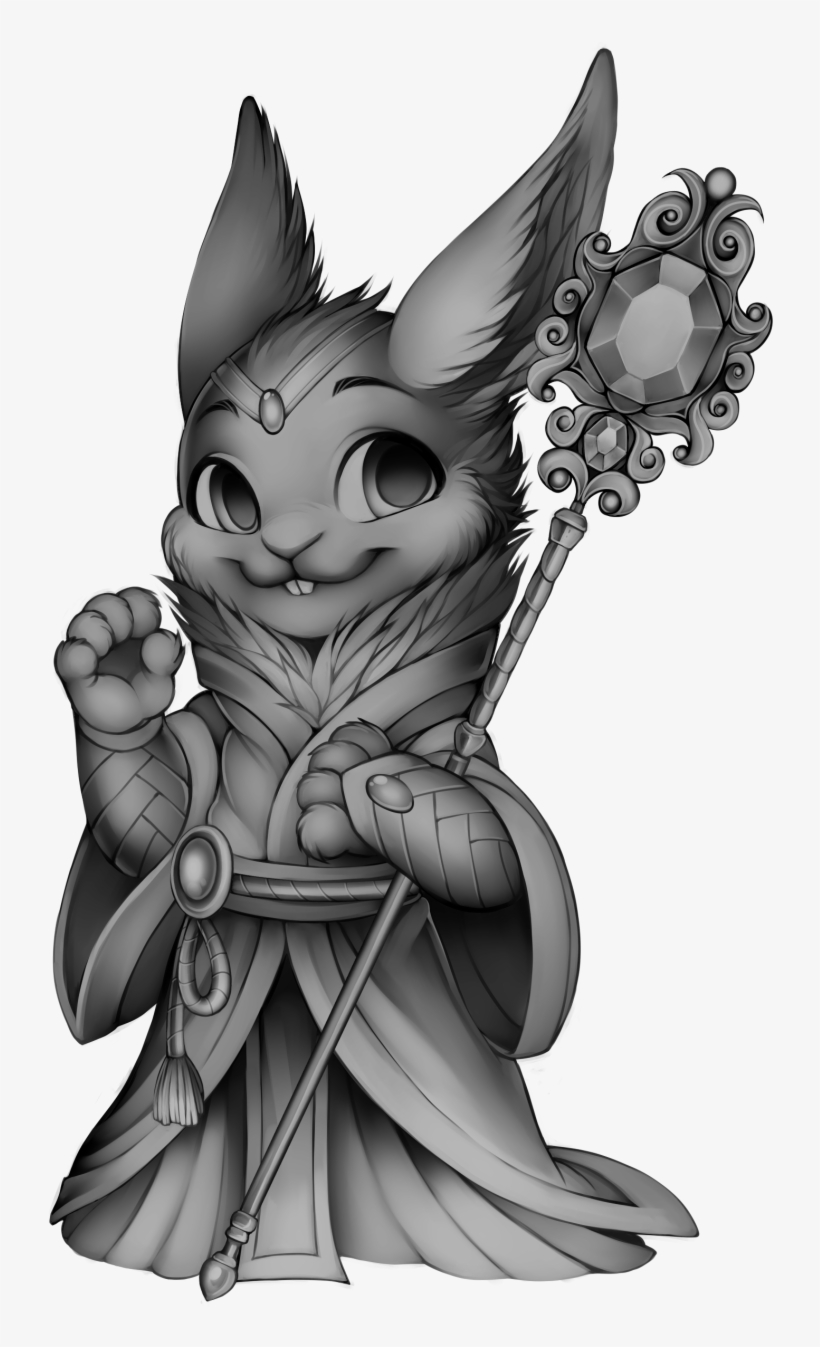 Furvilla Tigereye Peak Sorcerer Rabbit - Rabbit Sorcerer, transparent png #3338217