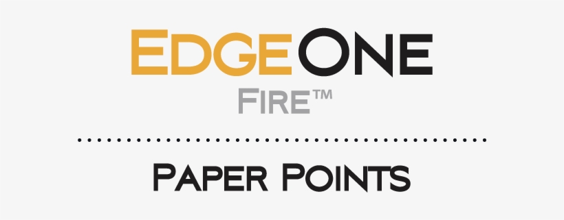 Learn More About Edgeone Fire™ Paper Points - Edge Endo Files, transparent png #3338282