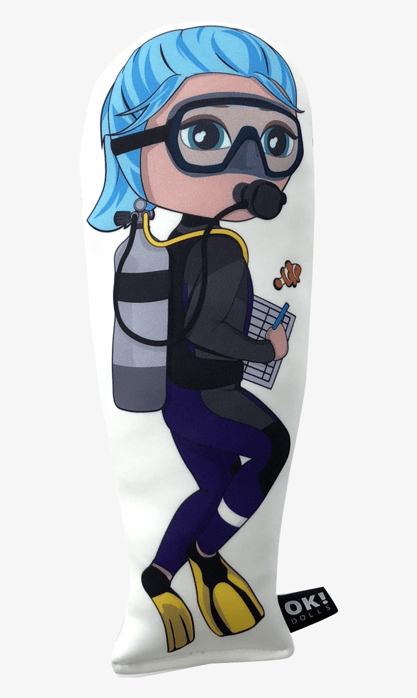 Marine Biologist Okdolls Marine Biologist Doll - Ok!dolls, transparent png #3339275