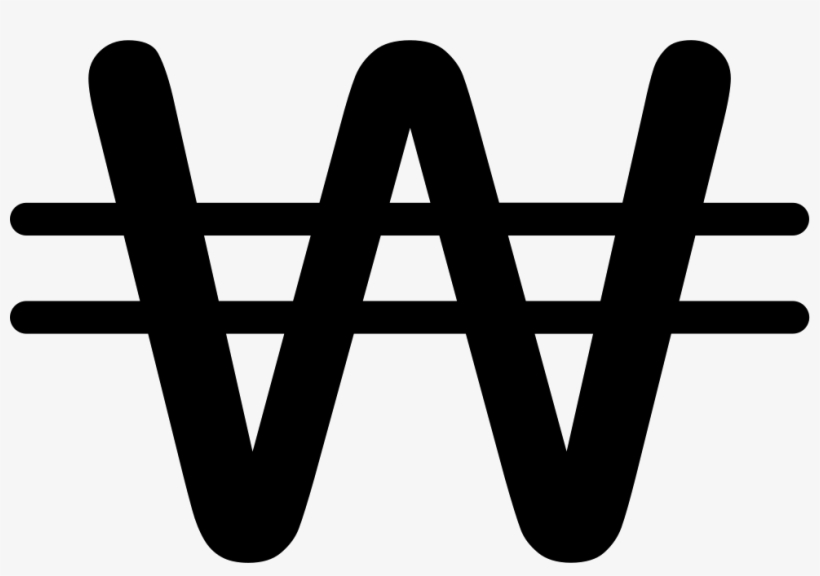 North Korea Won - Korea Money Sign, transparent png #3339566