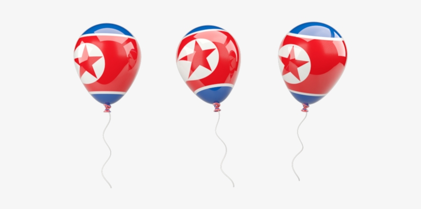 Illustration Of Flag Of North Korea - Philippines Flag Balloon, transparent png #3339570