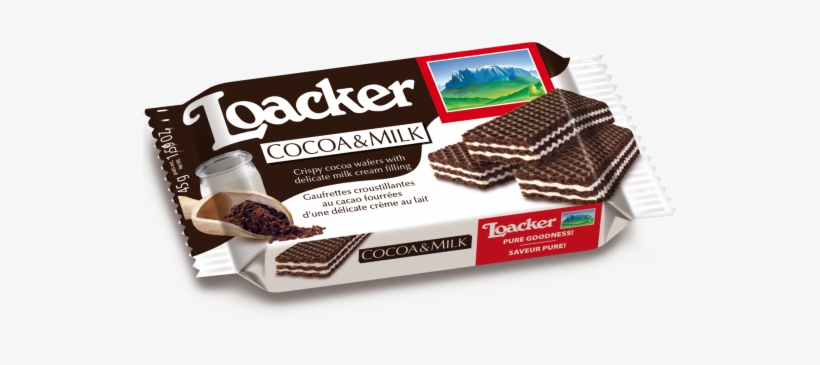 Loacker Cocoa And Milk, transparent png #3339708