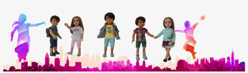 New 18 Inch Boy Dolls And Girl Dolls - New York, transparent png #3339808
