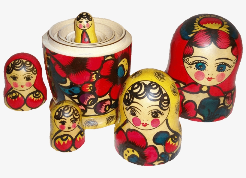 Multiple Russian Dolls Png - Matryoshka Transparent, transparent png #3339835