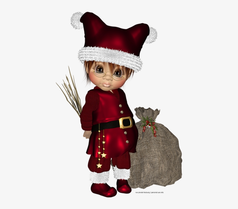 Elfen Clipart Dolls - Christmas Day, transparent png #3339861