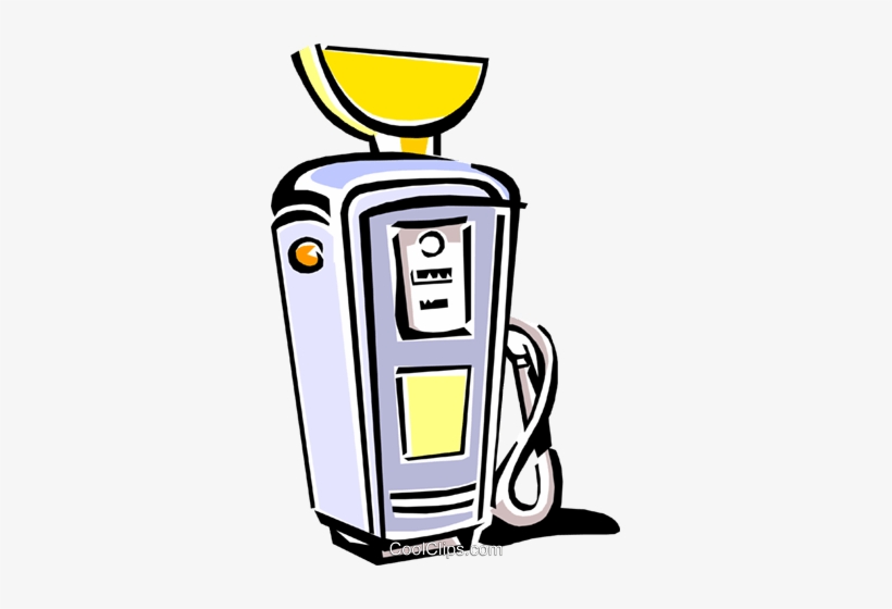 Gasoline Pump Royalty Free Vector Clip Art Illustration - Gas Pump Clip Art, transparent png #3339942