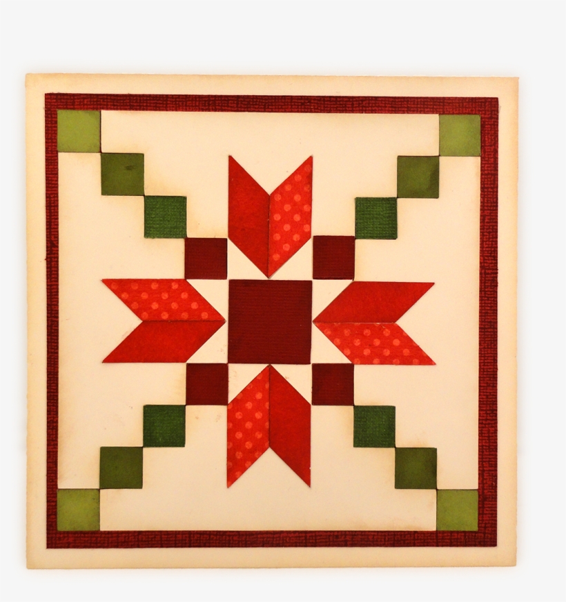 Star Stepping Stones Quilt Card - Stepping Stones Quilt Block Pattern, transparent png #3340424