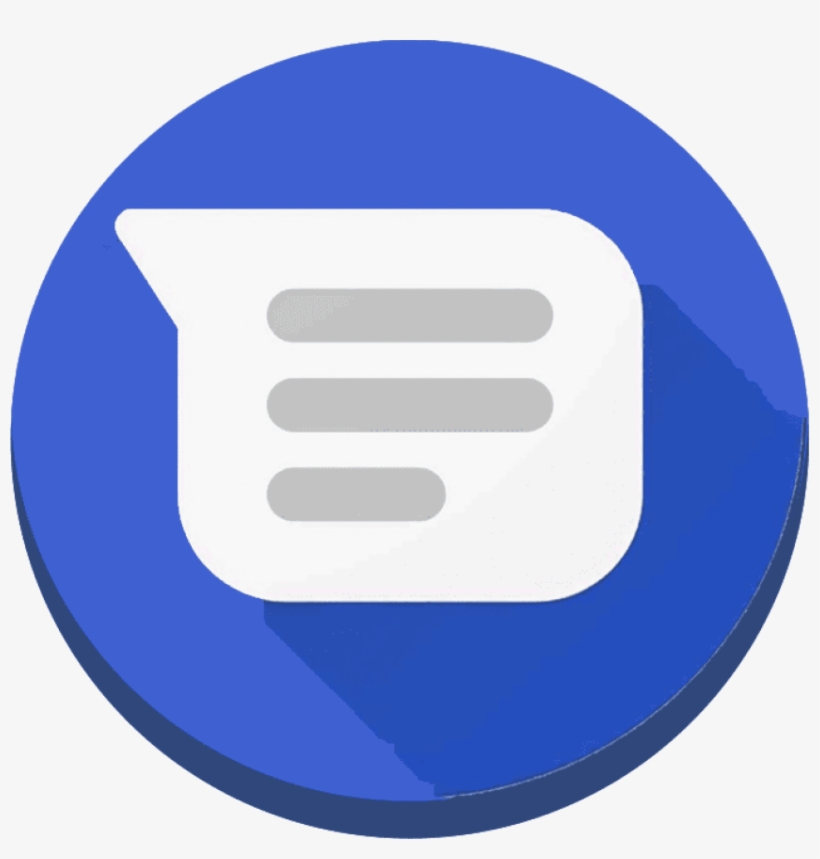 Sms - Android Messages App Icon, transparent png #3340440