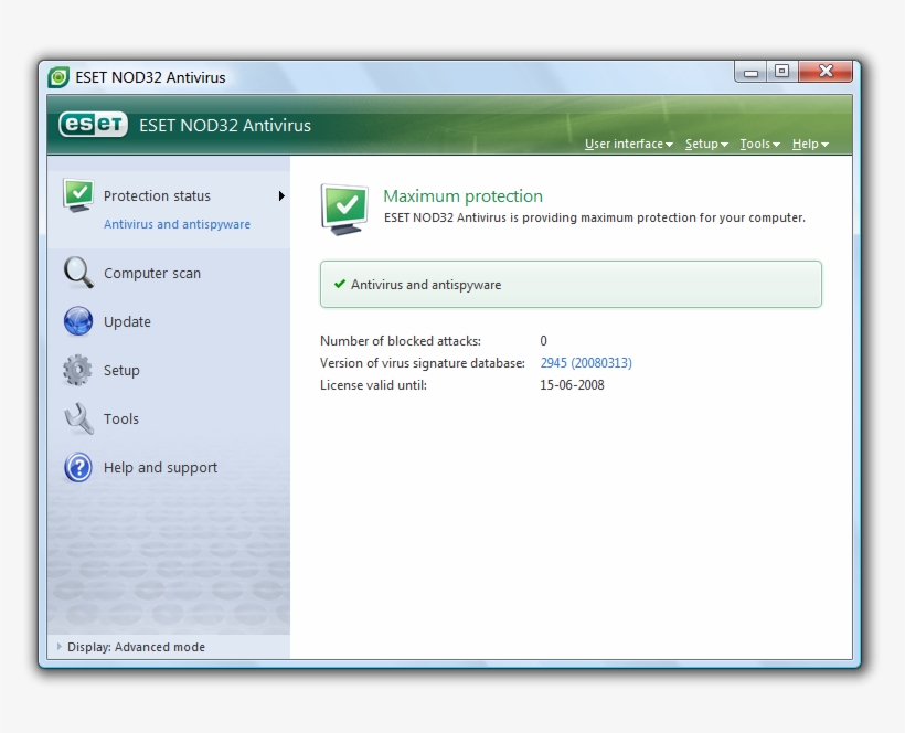 Eset Nod32 Antivirus - Eset Nod32, transparent png #3340523