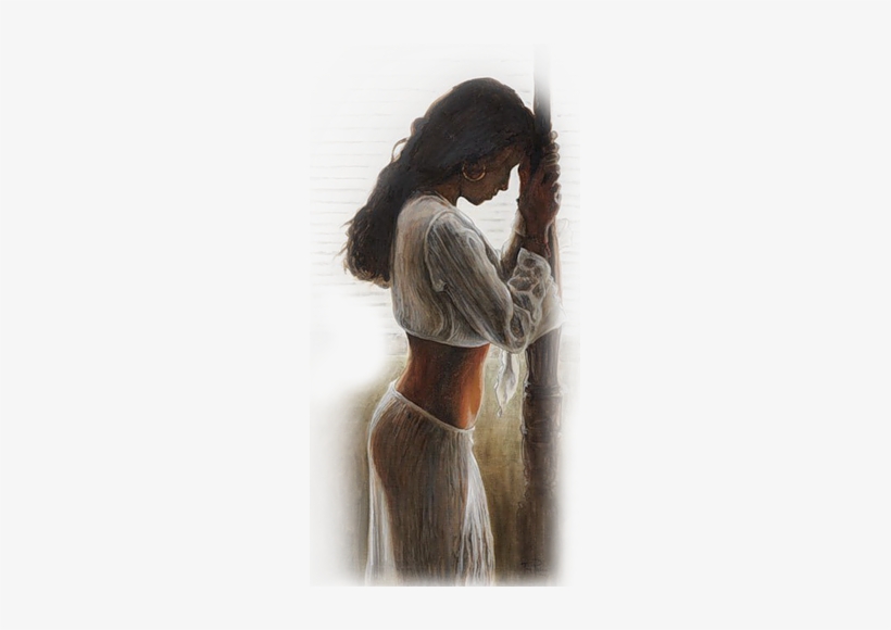 Figure Painting, Woman Painting, Beautiful Paintings, - Painting, transparent png #3341233