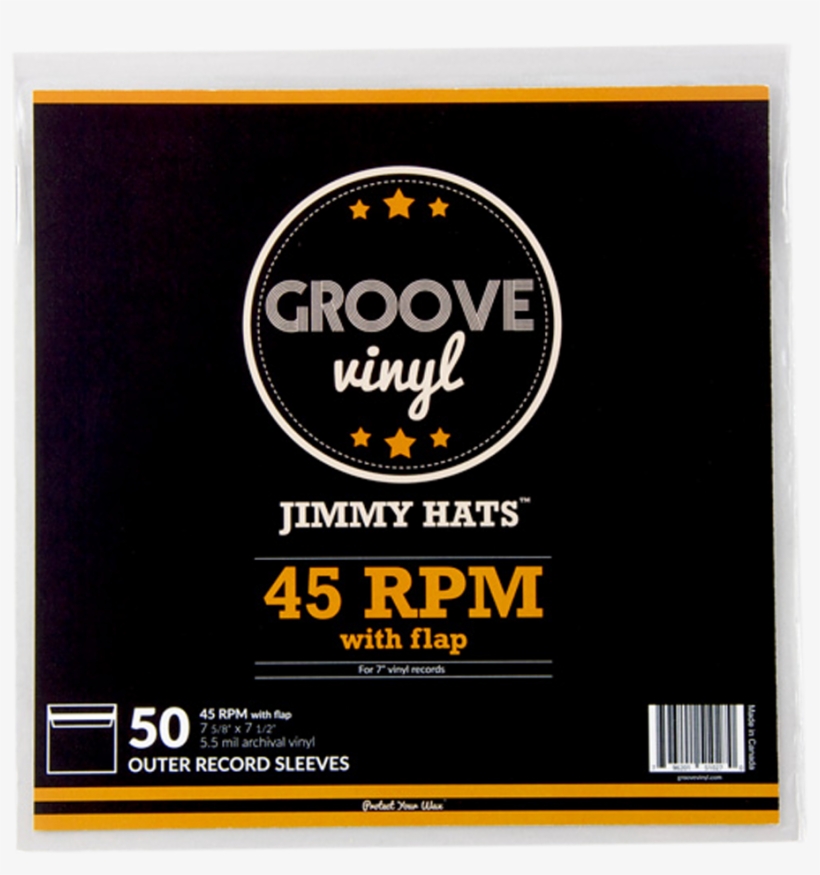7 Inch With Flap Premium Outer Record Sleeves - Groove Vinyl Gatefold Lp Premium Outer Record Sleeves, transparent png #3341260