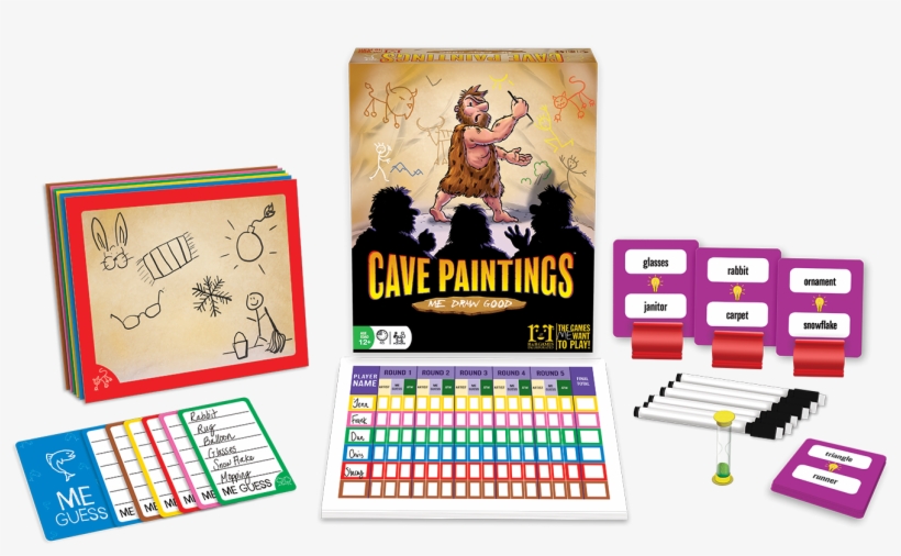 Picture Of Cave Paintings™ Picture Of Cave Paintings™ - Painting, transparent png #3341378