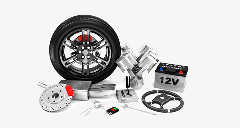 Car Spare Parts And Accessories - Hd Spare Parts Hd Png, transparent png #3341892