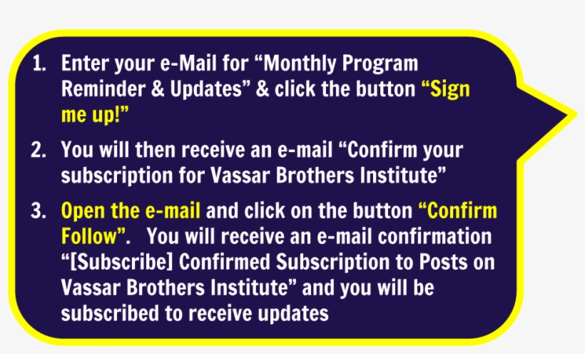 Subscribe To Vbi Updates-instructions - Take Home Message, transparent png #3341965