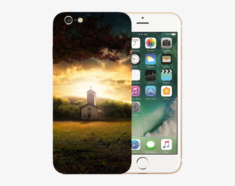 Sunset House Printed Case Cover For Iphone 6 By Mobiflip - Blessed To Be A Blessing - Cd, transparent png #3342227