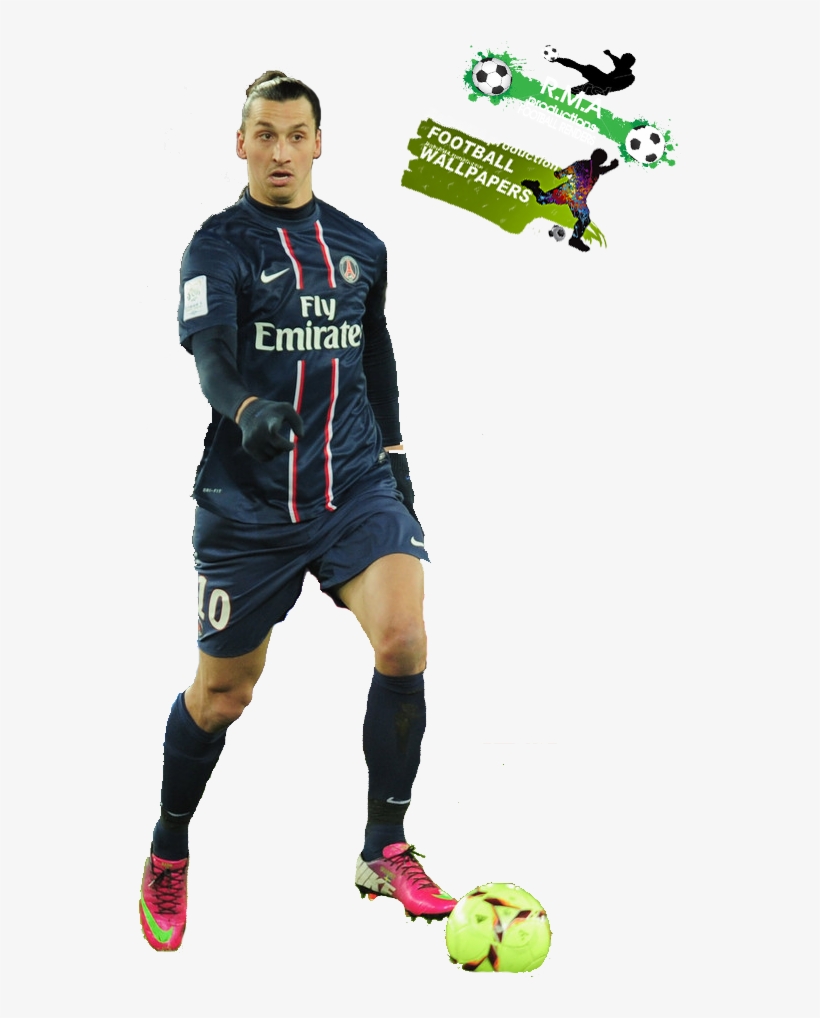 Zlatan Ibrahimovic Render - Paris Saint-germain F.c., transparent png #3342443