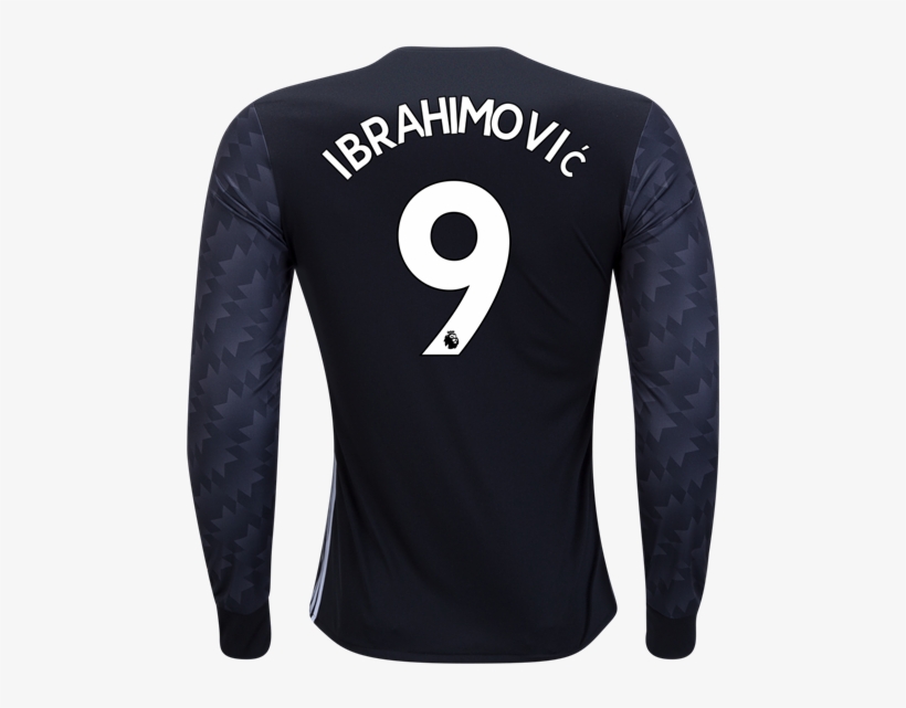 Free Shipping 2017/18 The Red Devils Zlatan Ibrahimovic - Ibrahimovic Ucl Jersey 2017 2018, transparent png #3342816