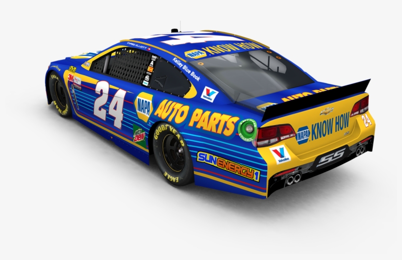 Elliott Debuts 2017 Napa Auto Parts Paint Scheme - Napa Nascar 2017, transparent png #3342932