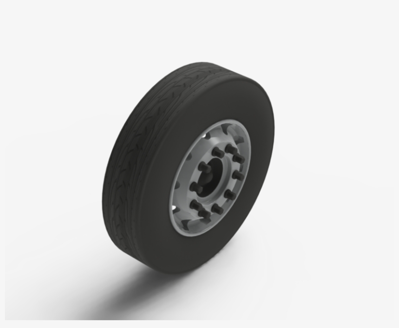 Truck Tire 3d Model, transparent png #3343123