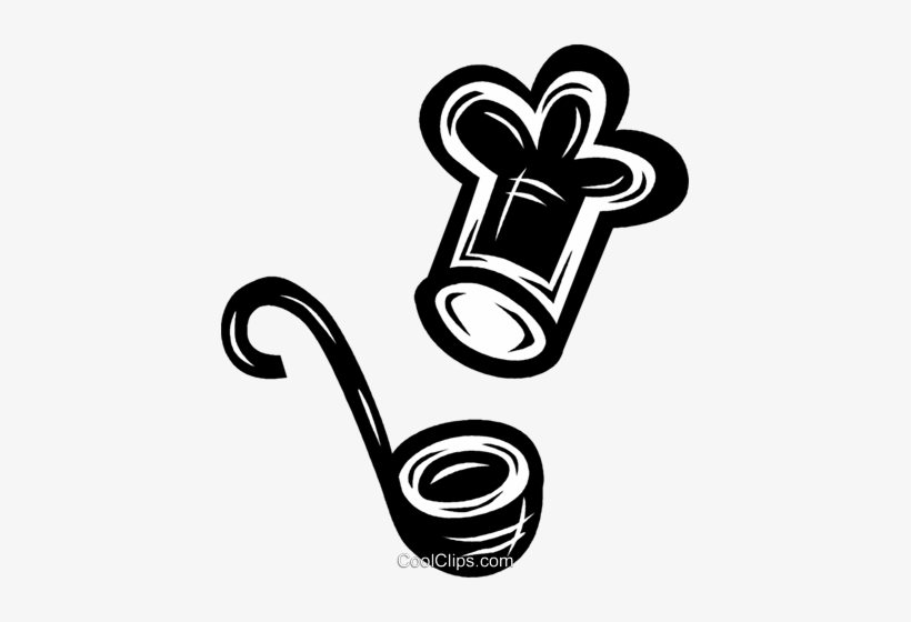 Ladle And Chefs Hat Royalty Free Vector Clip Art Illustration - Clip Art, transparent png #3343406
