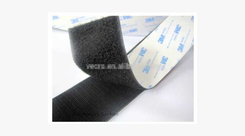 Tela Mosquito 3m Self Adhesive Hook And Loop Tape Fabric - Reuse, transparent png #3343803