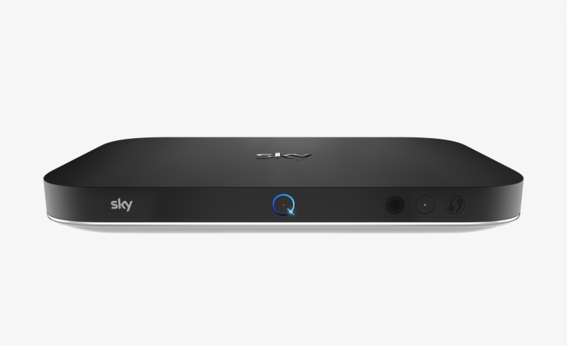 Sky Q Silver - Sky Q Box Front, transparent png #3343925