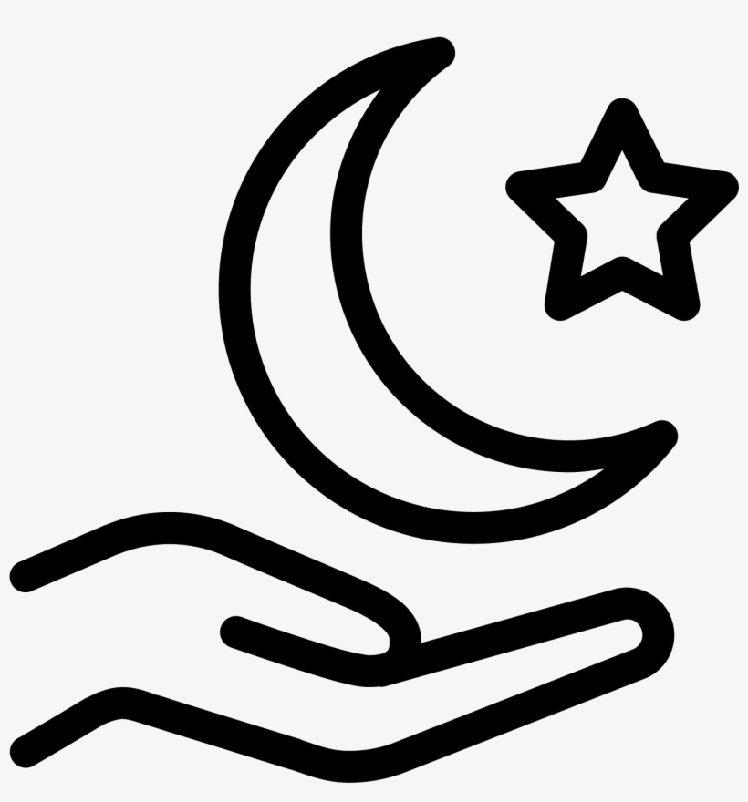 Ramadan Png Image - Star And Crescent, transparent png #3344393