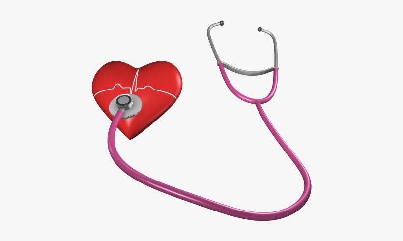 Stethoscope With Heart Transparent Png Image - Stethoscope Png, transparent png #3344599