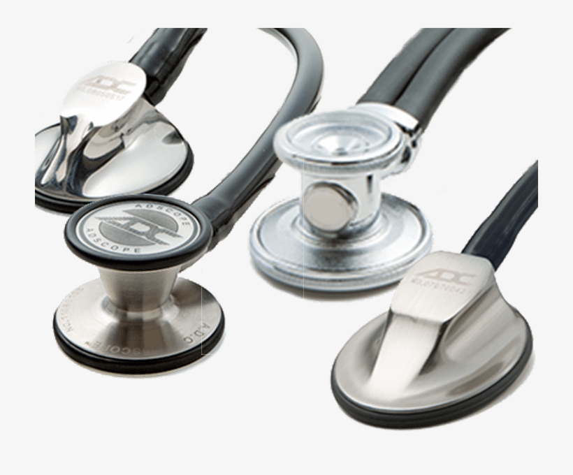 Stethoscopes - Adc 601-01g Chestpiece For 601, Gray, transparent png #3345185