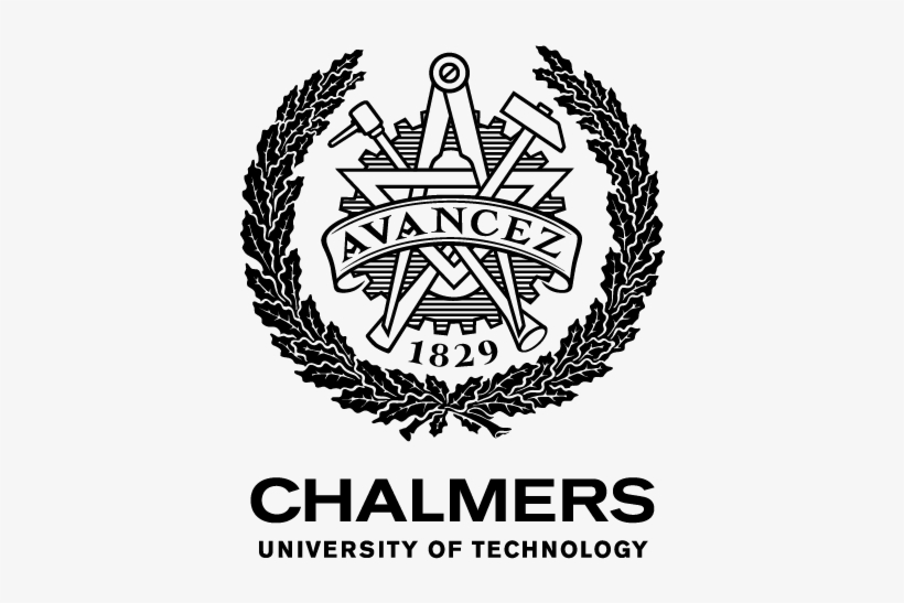 Chalmers English Logotype Avancez-emblem, Centred, - Chalmers University Of Technology Logo, transparent png #3346021