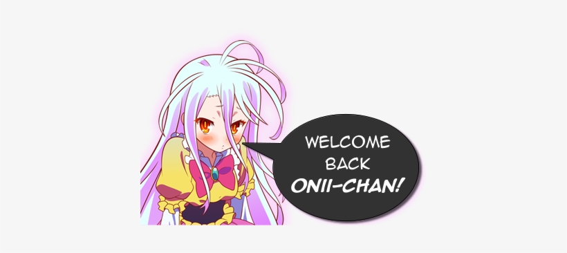 Onii Chan Shiro No Game No Life - Shiro No Game No Life Render, transparent png #3346490