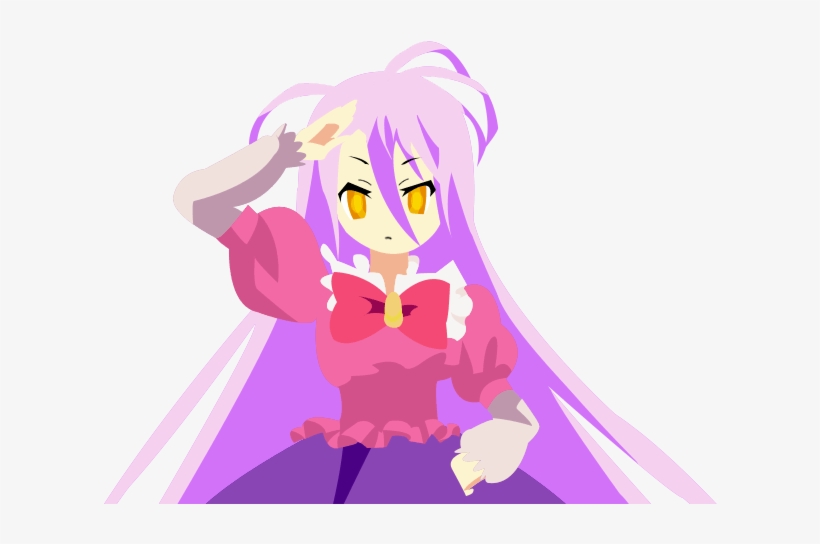 Shiro No Game No Life By Ernilos D7g2je3 E1492863965591 - Cartoon, transparent png #3346595