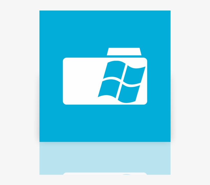 Folder, Window, Mirror Icon - Windows Azure, transparent png #3347044