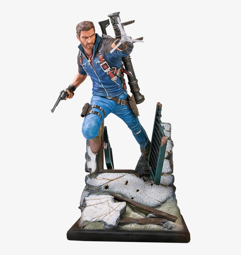 21" Just Cause 3 Statue Rico Rodriguez - Just Cause 3 Rico, transparent png #3347651