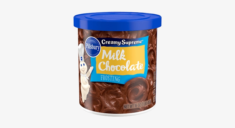 Creamy Supreme® Milk Chocolate Frosting - Pillsbury Milk Chocolate Frosting Nutrition, transparent png #3347867