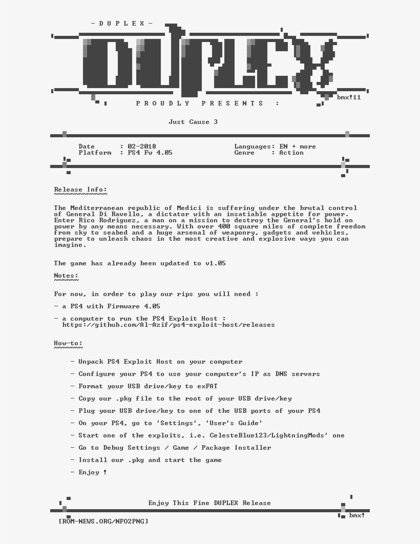 Just - Cause - 3 - Ps4-duplex - - Playstation 4, transparent png #3347893