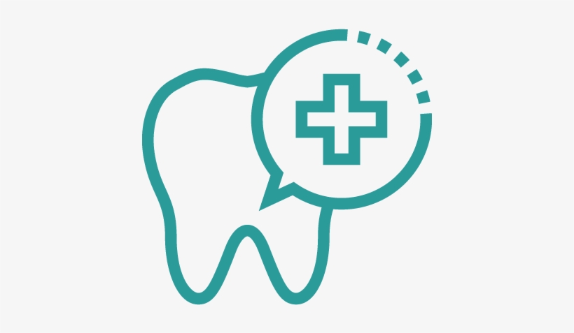 Icon Of A Tooth With A Plus Sign On Top - Dentistry, transparent png #3348120