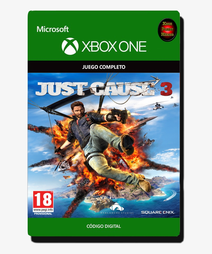[xboxone] Just Cause - Just Cause 3 (xbox One), transparent png #3348216