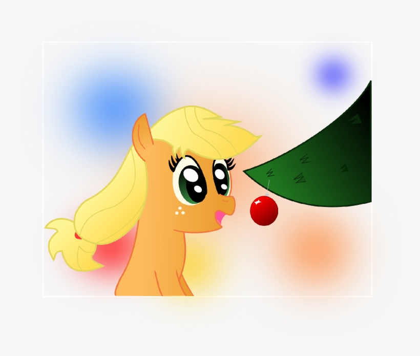 Dbapplejack, Bauble, Christmas, Christmas Tree, Hatless, - Cartoon, transparent png #3348369