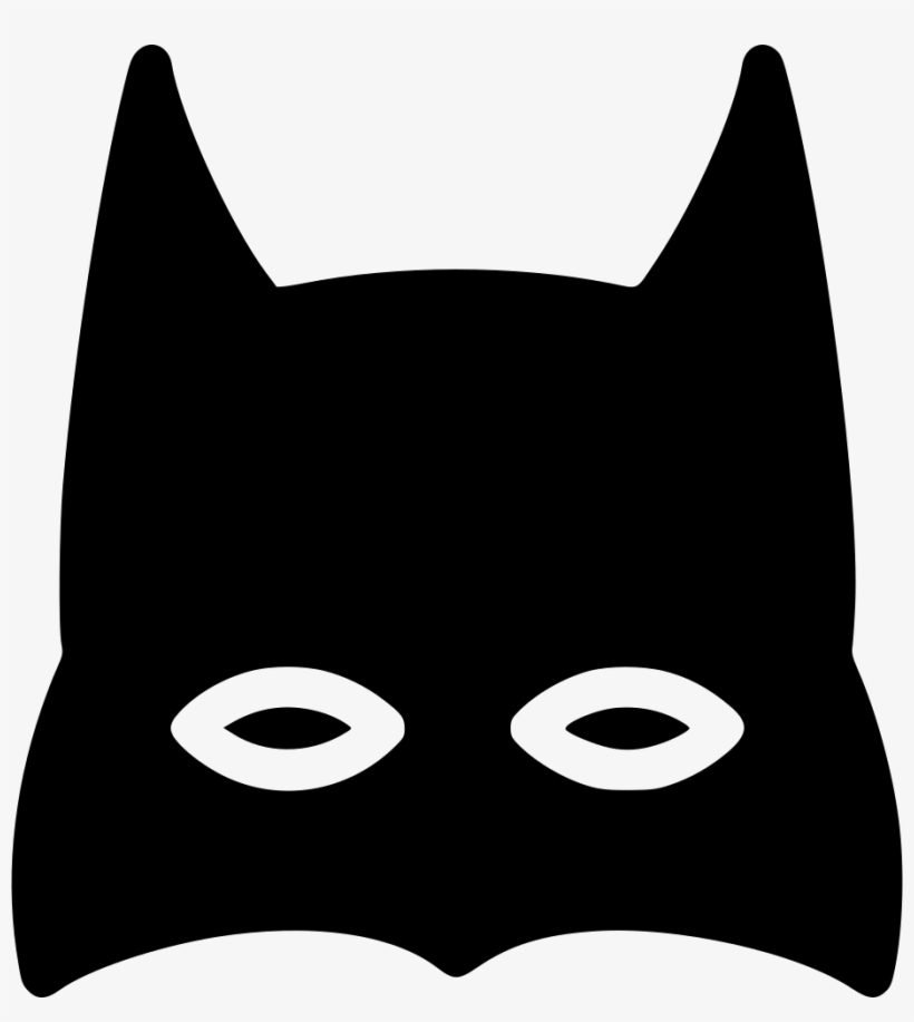 Batman Mask Comments - Batman, transparent png #3348652