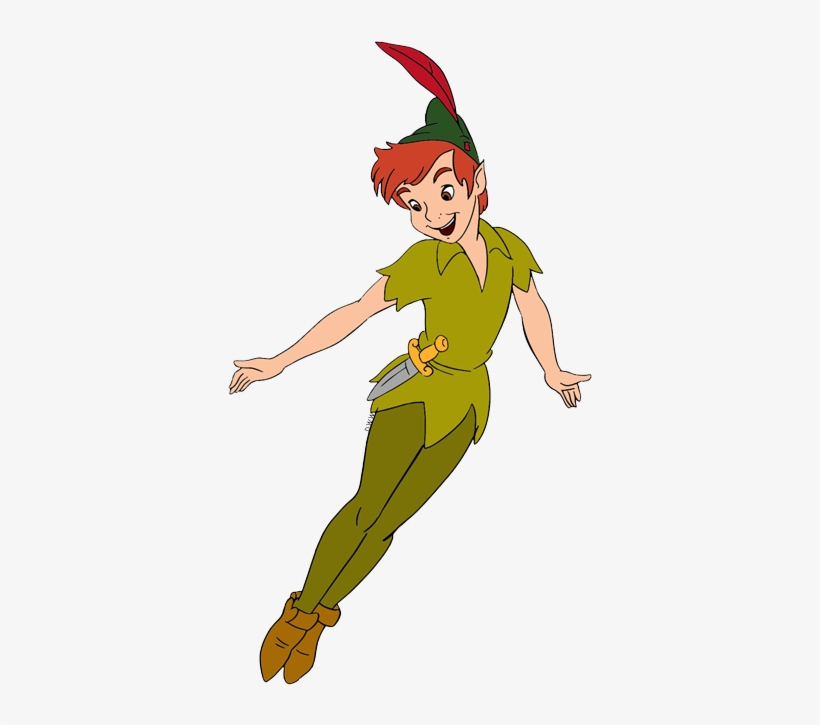 Peter Pan Flying - Transparent Peter Pan Png, transparent png #3348774