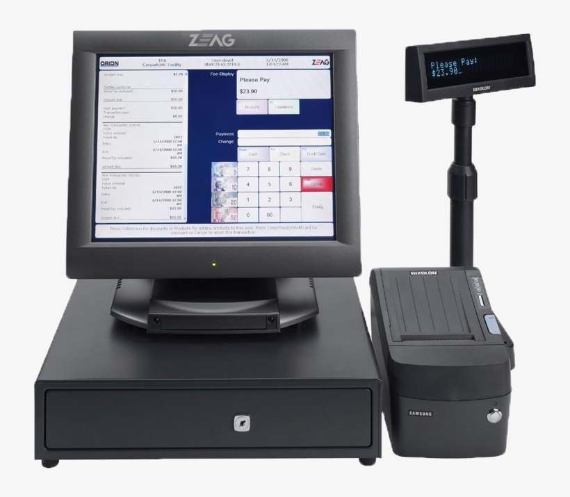 User-friendly Highly Intuitive Graphical User Interface - Monitor In Cashier Png, transparent png #3349166