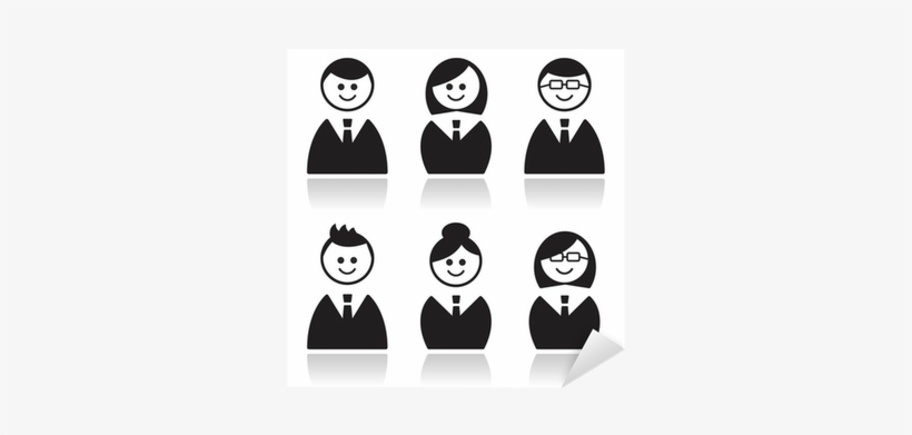 Business People Icon Vector, transparent png #3349315